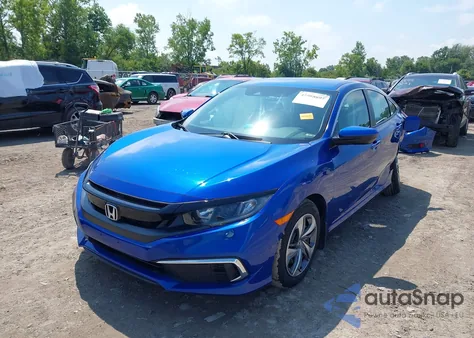 2019 Honda Civic Lx z USA, uszkodzony, nr VIN 2HGFC2F65KH574456